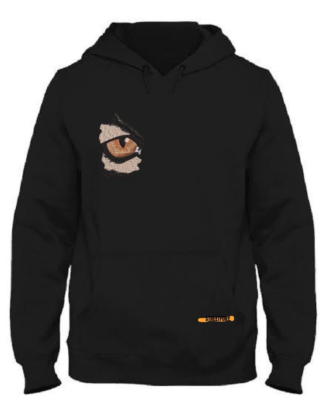 Streetfurry Tiger Print hoodie
