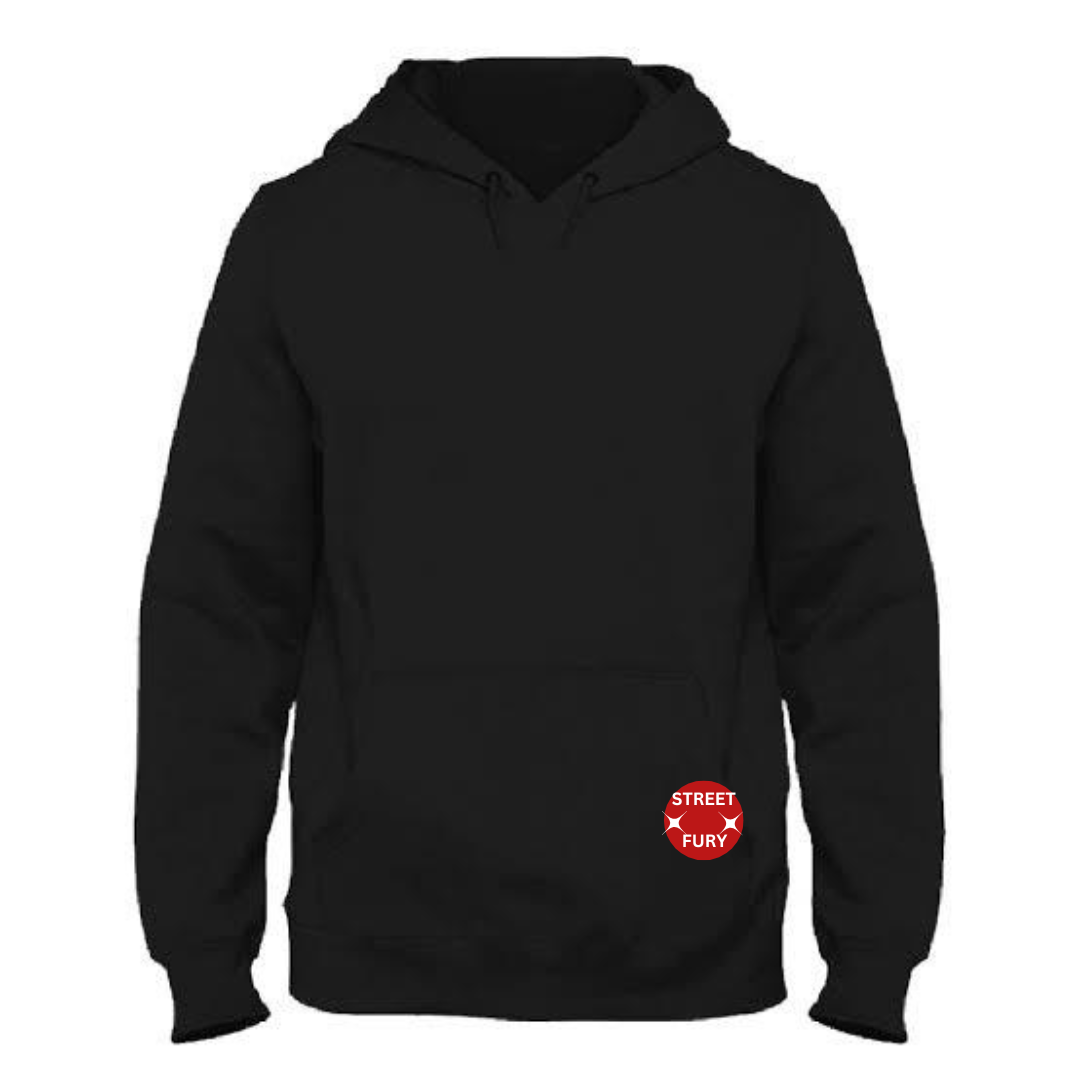 Streetfurry Zebra Back hoodie