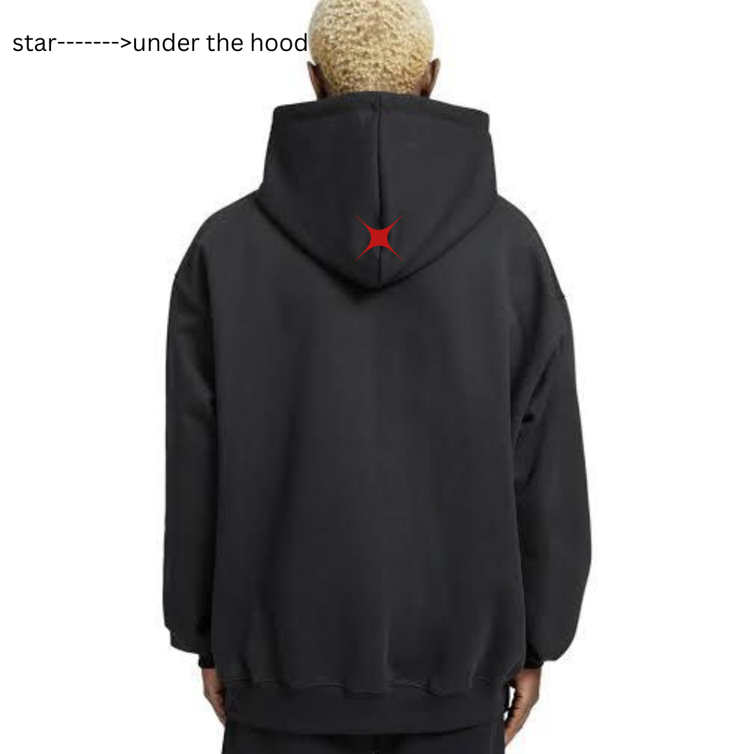 Streetfurry Zebra Front hoodie
