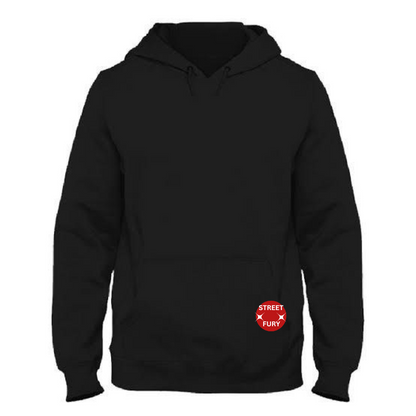Streetfurry Zebra Back hoodie