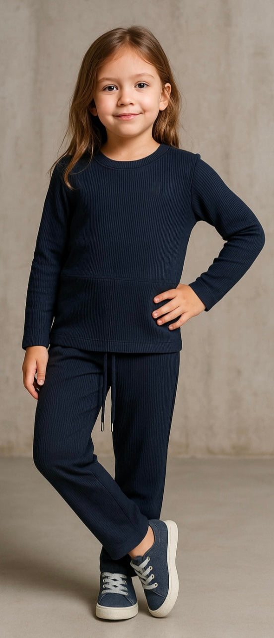 Girls’ Ribbed Cordset