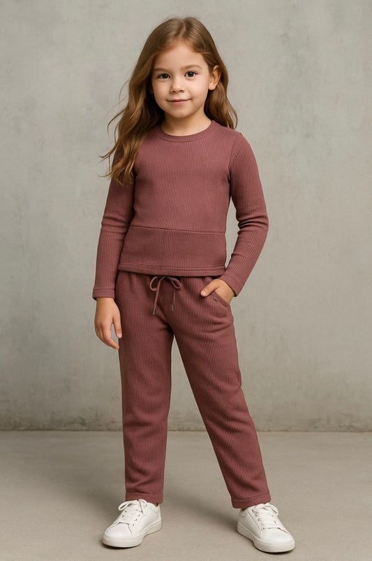 Girls’ Ribbed Cordset